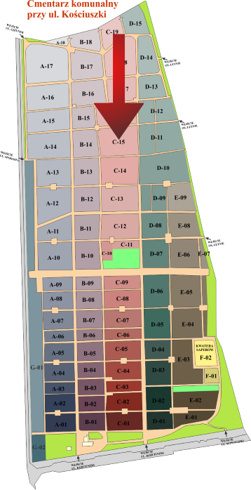 Brak mapy sektorowej