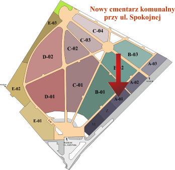 Brak mapy sektorowej