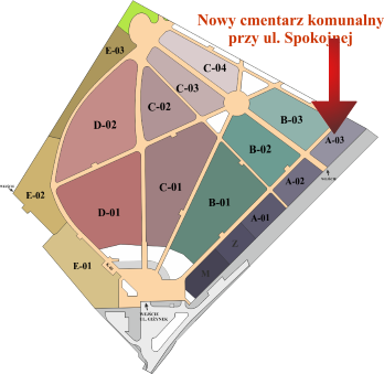 Brak mapy sektorowej