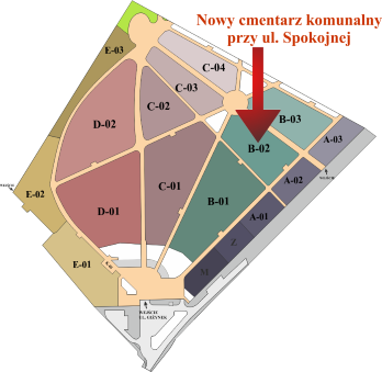 Brak mapy sektorowej