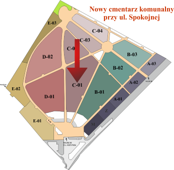 Brak mapy sektorowej