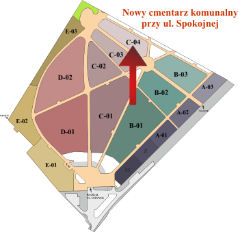 Brak mapy sektorowej