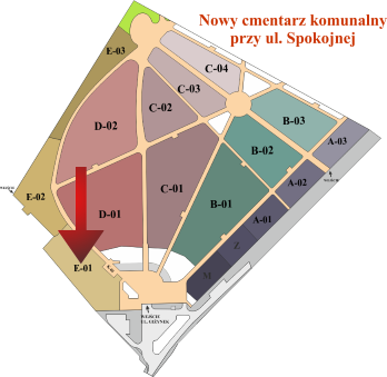 Brak mapy sektorowej