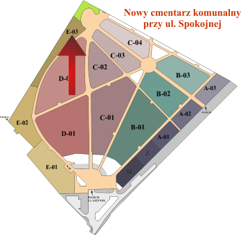 Brak mapy sektorowej