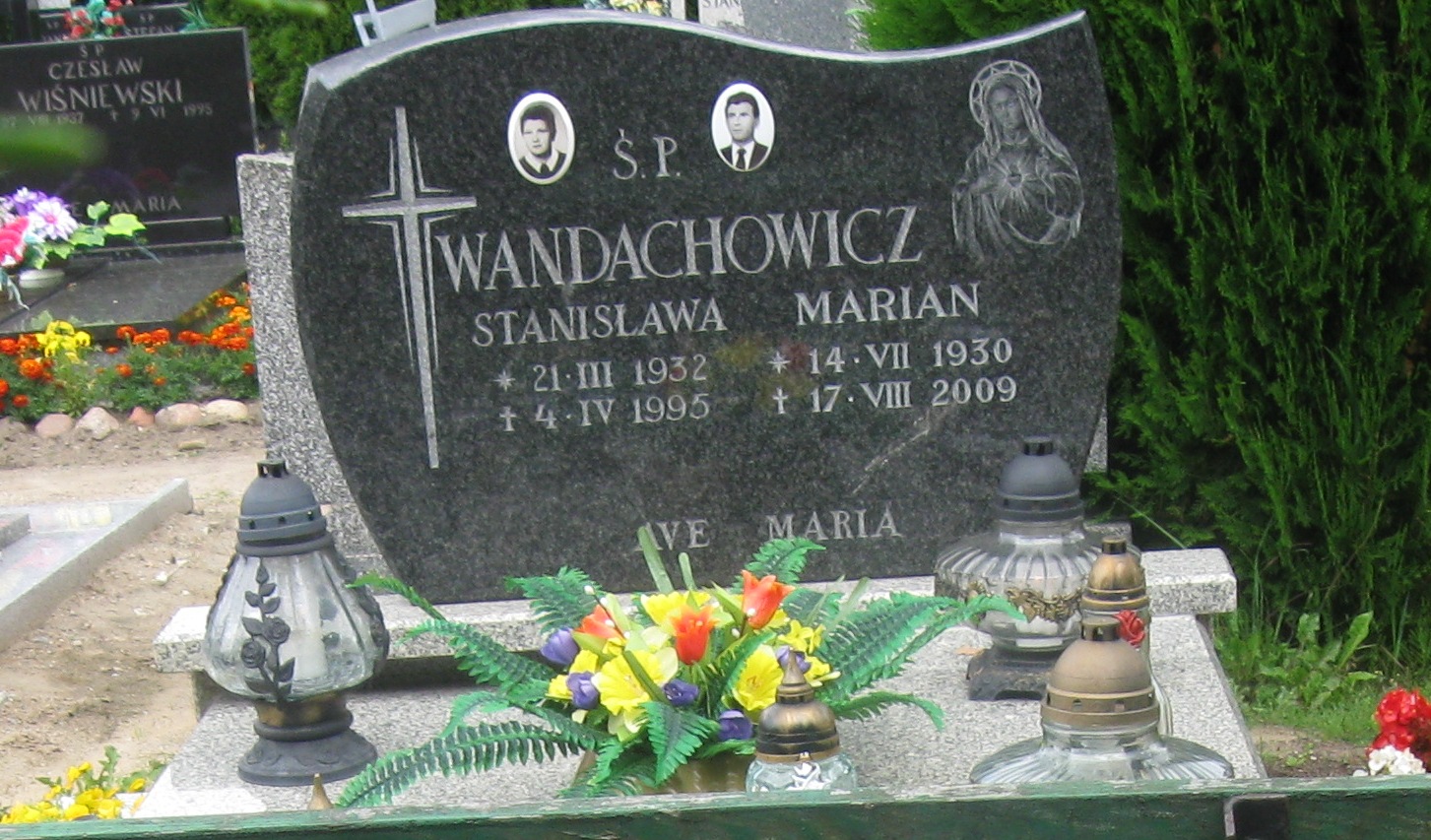 Grób Marian  Wandachowicz 