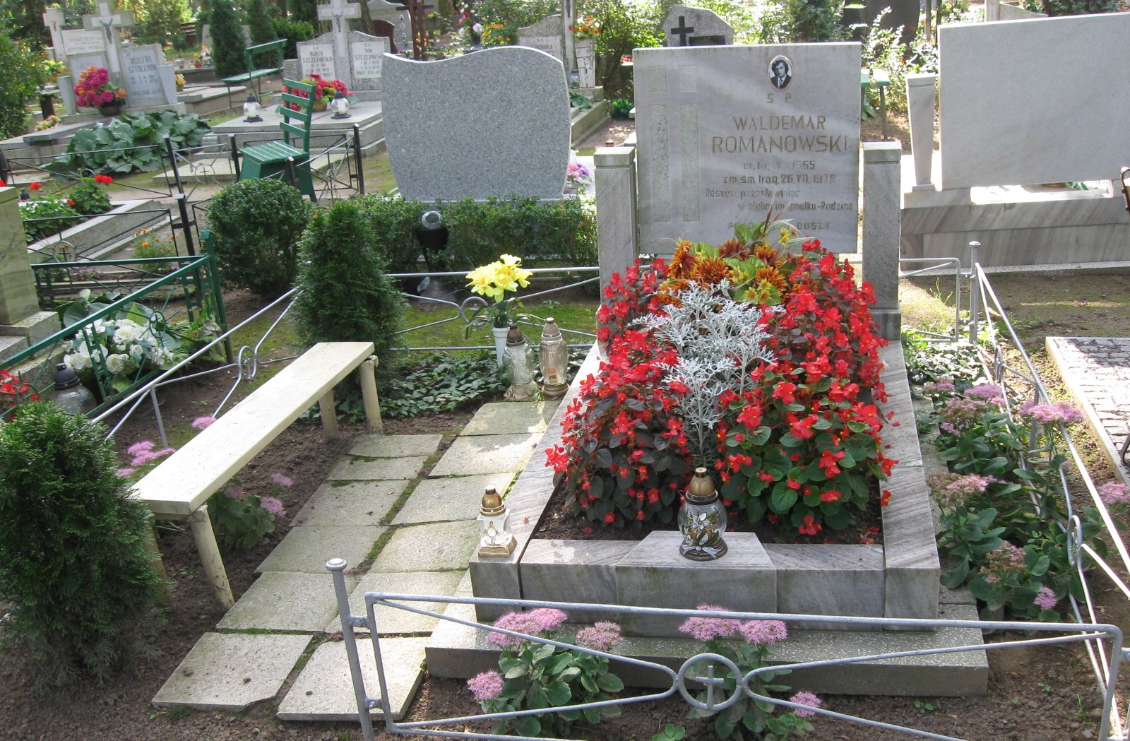 Grób Luiza Romanowska 