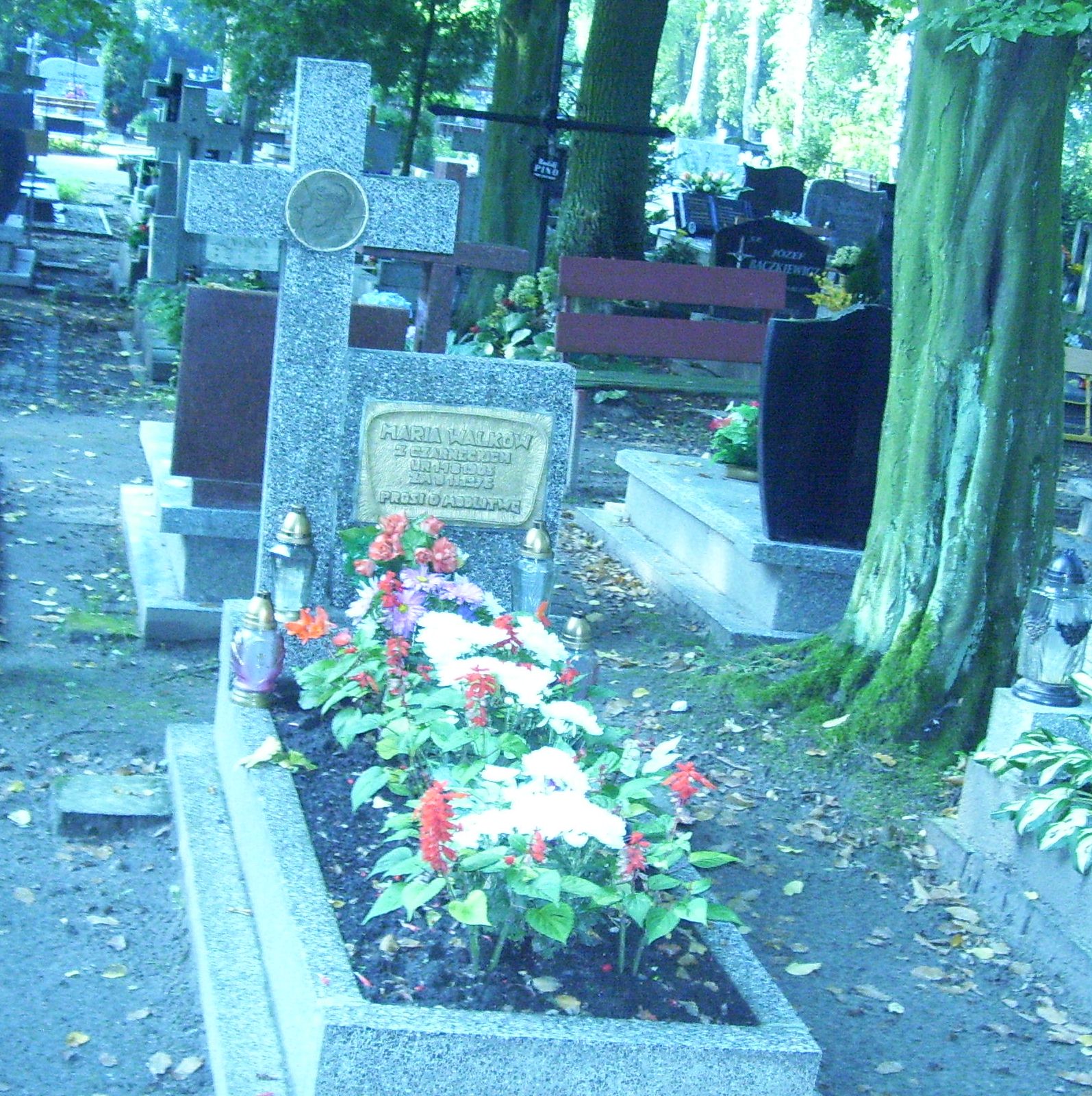 Grób Zbigniew Walków 