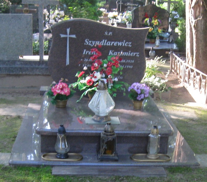 Grób Irena  Szyndlarewicz 
