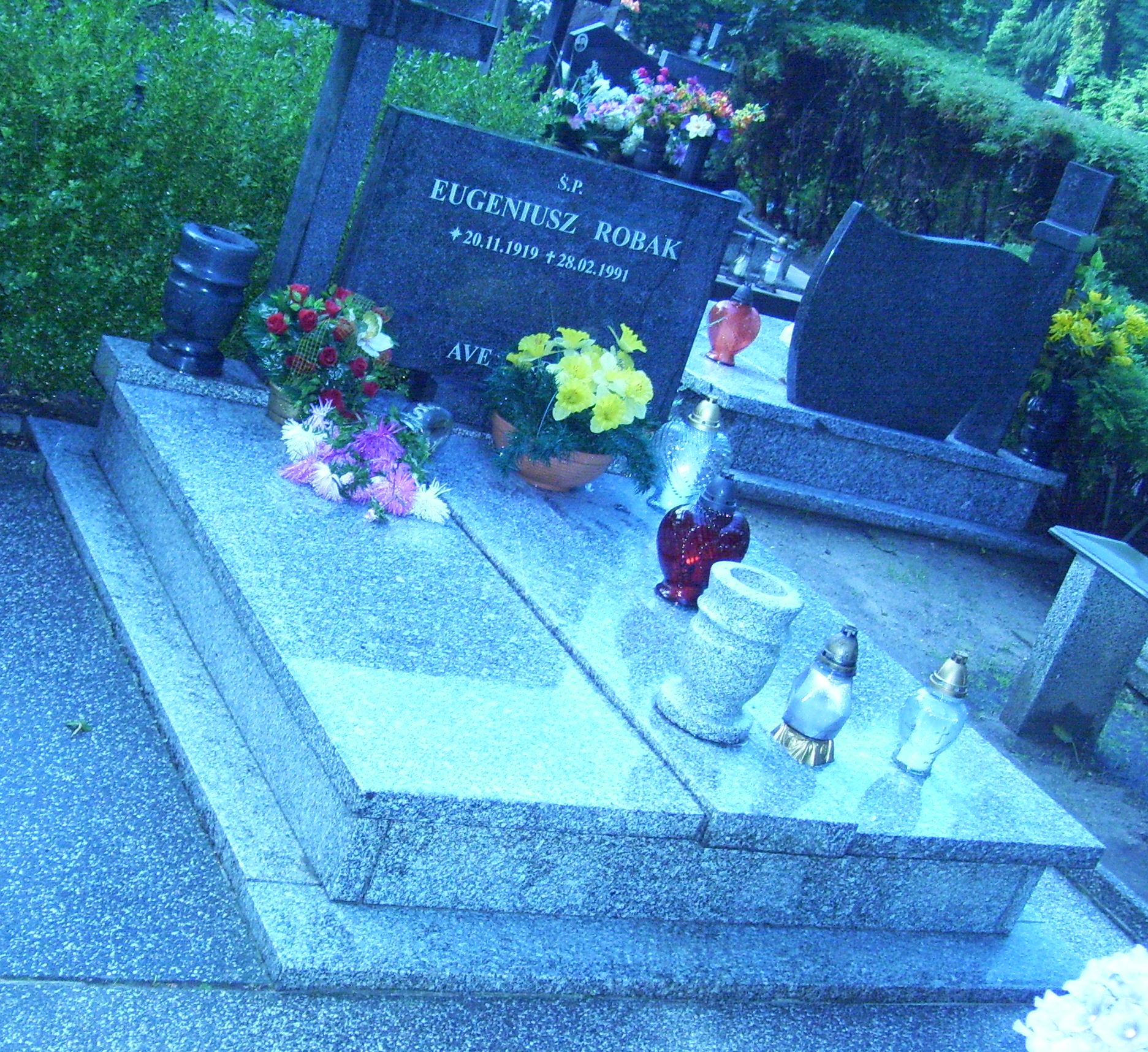 Grób Stanisława Robak