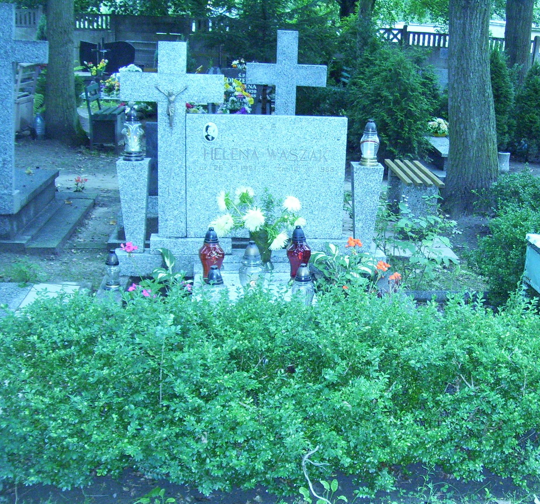 Grób Zdzisław Waszak