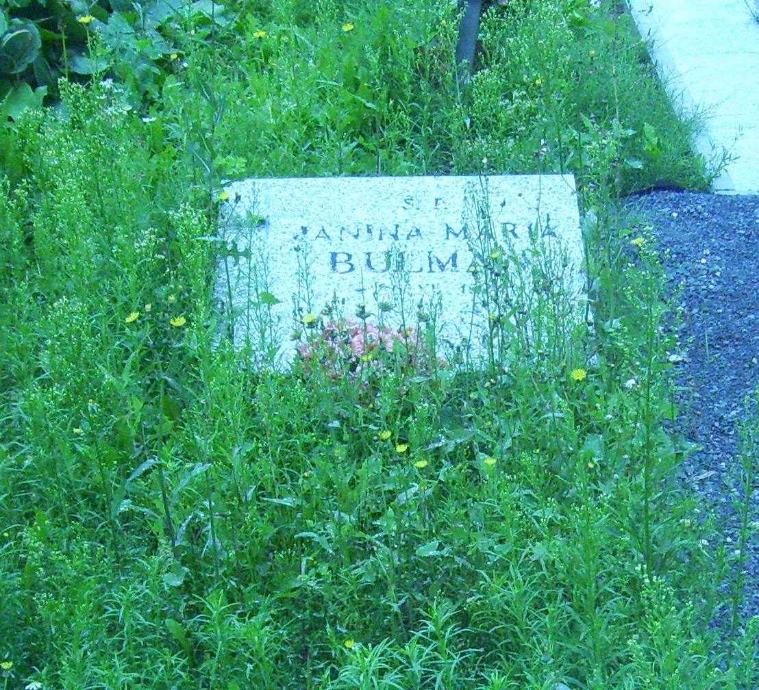 Grób Janina Bulman
