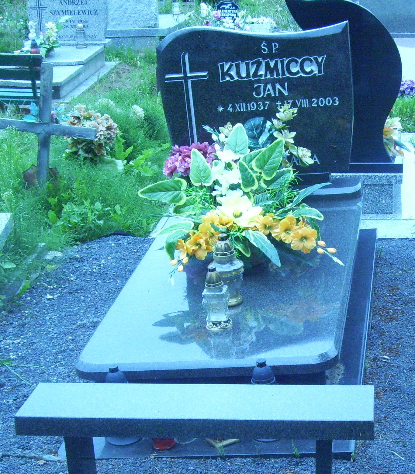 Grób Jan Kuźmicki