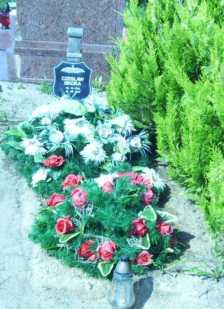 Grób Czesław Sikora