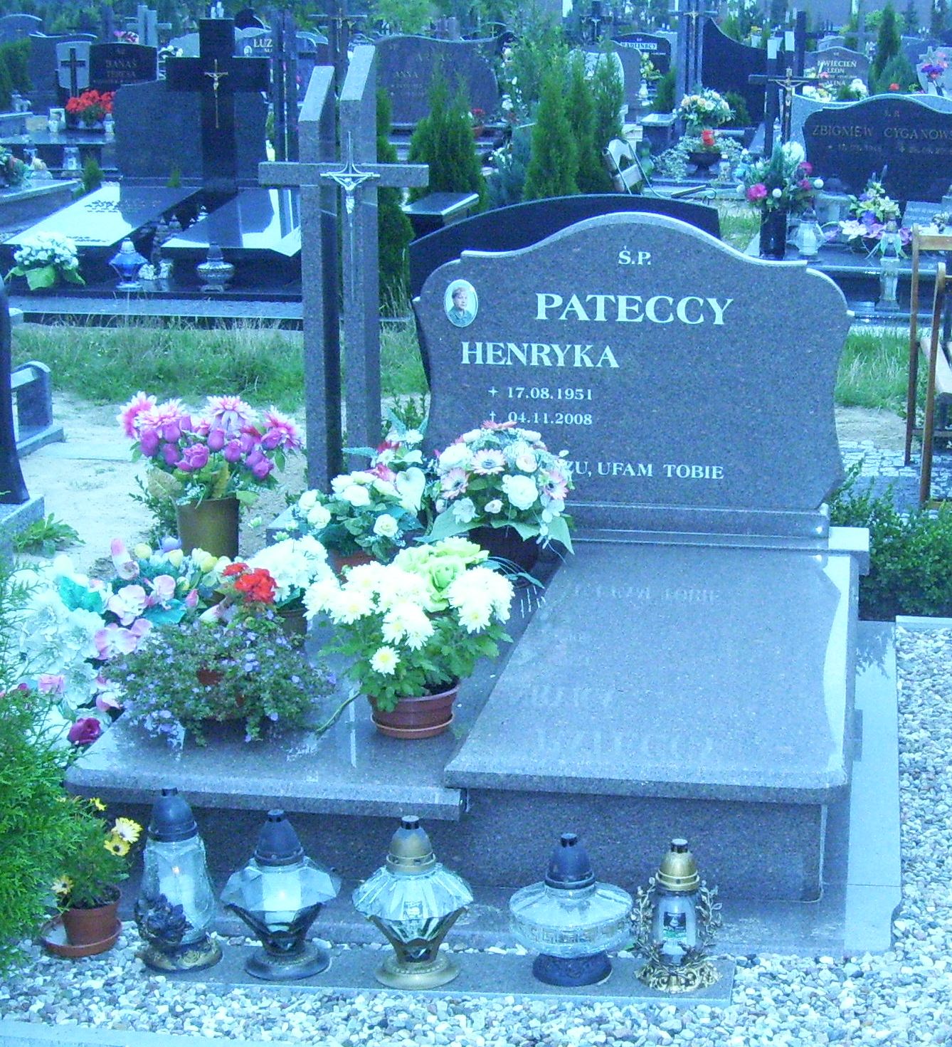 Grób Henryka Patecka