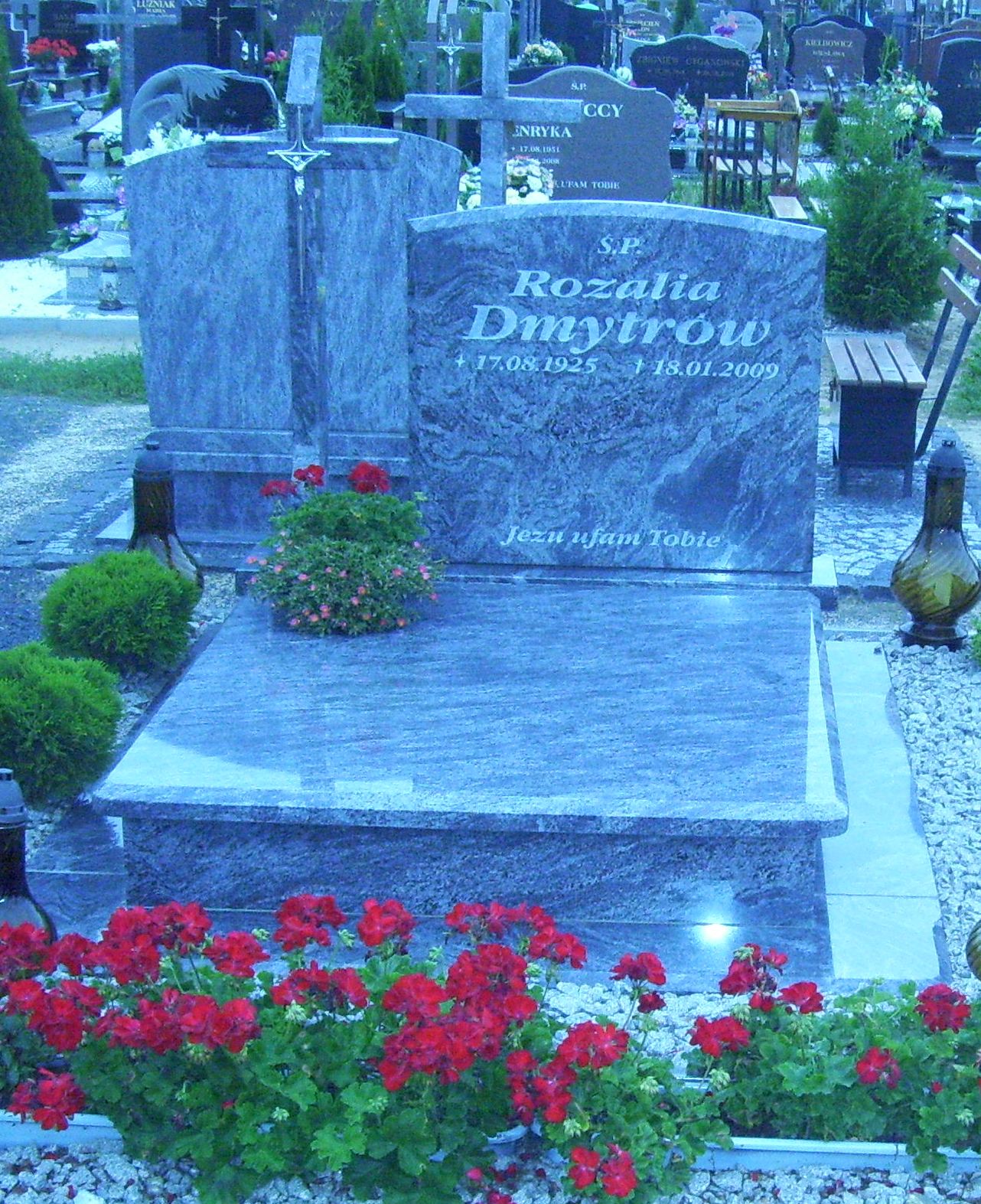 Grób Rozalia Dmytrów