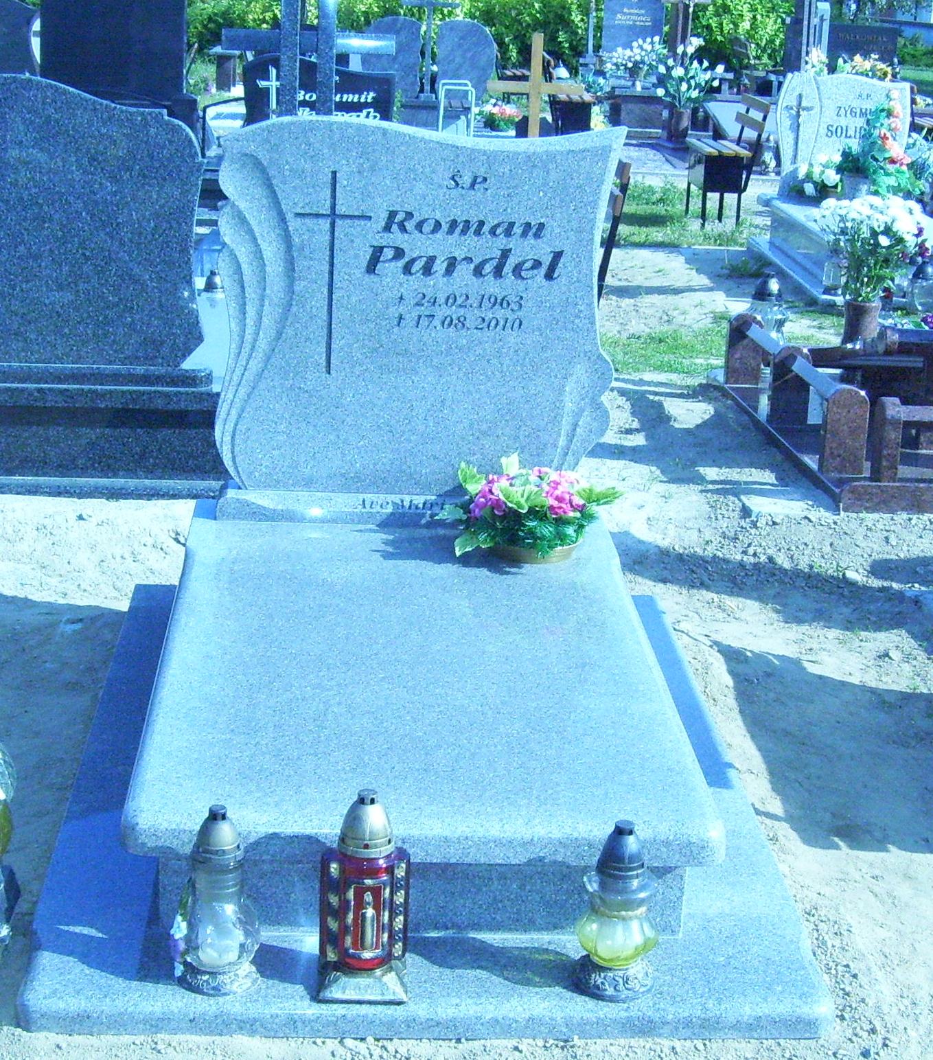 Grób Roman Pardel